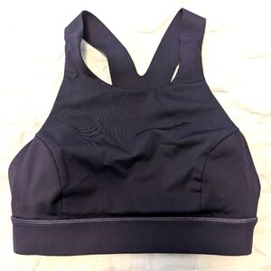 LL🍋 Women's Navy Blue T Back Sports Bra